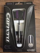 Target Carrera C13 90% Tungsten Steel Tip Darts 25g with Flights (Rare)