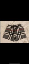 Burberry Check Swim Shorts grey xxl brand new 