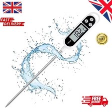 Meat Food Thermometer Digital Temperature Probe Cooking Jam Sugar BBQ Turkey WHB