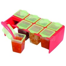 Mama Portions Freezer & Storage Pots Baby Food Meal Prep With Stand