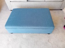 footstool new, blue taken out