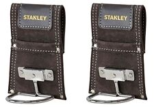 x2 Stanley Leather Hammer Holder with Heavy Duty Steel Loop BRAND NEW ????