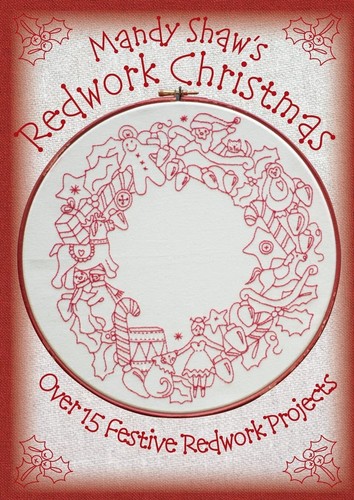 Mandy shaw redwork christmas - shaw's,