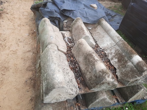 Reclaimed stone coping stones - reclaimed,