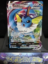 Pokemon Card Vaporeon VMAX 030/203 Evolving Skies Holo Ultra Rare NM