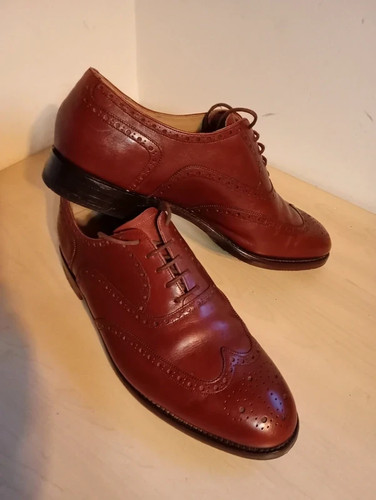 Barker brown leather - brown, brogue