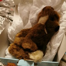 18cm Steiff Brown Fuxy Baby