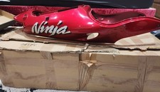 Kawasaki Zx9r C2 Genuine Abs Tail Fairing/cowl In Rare Candy Primission Red