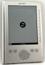 SONY PRS-300 DIGITAL E-READER Silver TESTED  PORTABLE BOOK TABLET