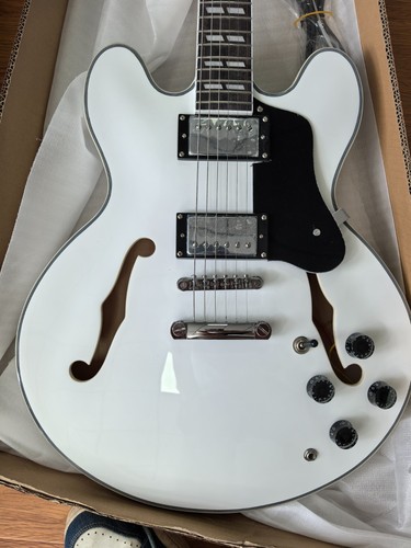 Custom 335 white - custom, es-335