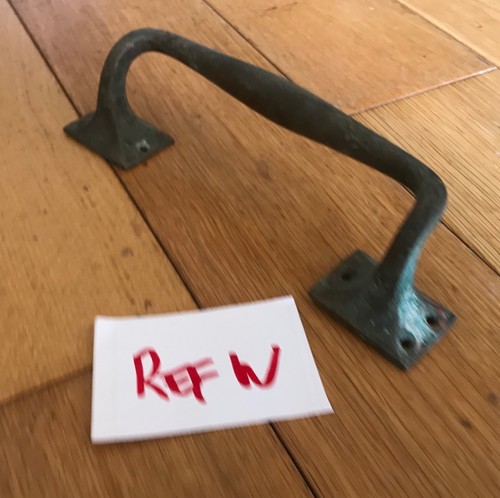 Brass door pull handle antique - brass,