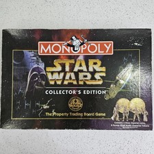 Star Wars Monopoly Collector’s Edition 100% Complete 1997 Waddingtons Board Game