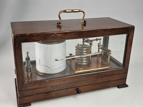Antique sestrel barograph with - sestrel,