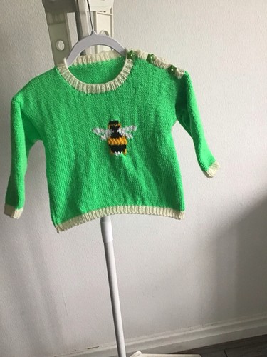 Hand knitted unisex child - knitted, child’s