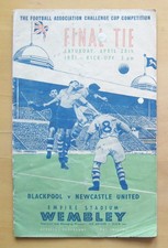 1951 FA Cup Final BLACKPOOL v