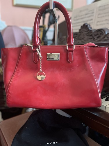 Dkny designer red leather - designer,