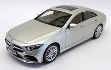 Norev 1/18 Scale Model Car 183489  - 2018 Mercedes Benz CLS - Silver