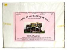 LANGLEY MINIATURE MODELS 'OO' SCALE Q22 NOAH'S ARK SPEEDWAY MODEL KIT