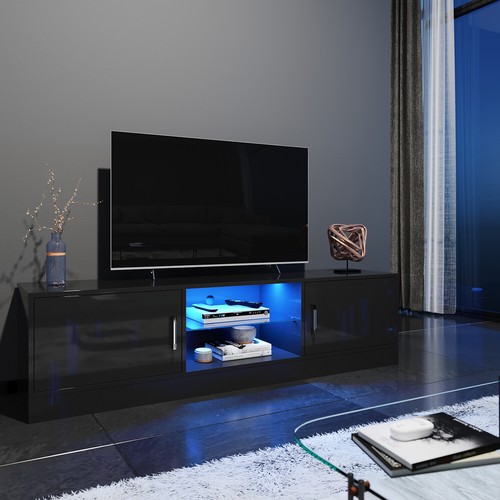 150cm black high gloss - 150cm,