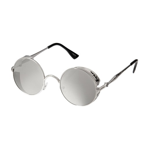 Silver mirrored steampunk - silver,
