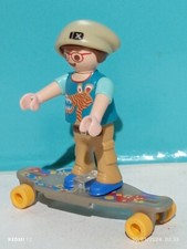 PLAYMOBIL FIGURE CHILD SKATER SKATER SPORT SKATING PARK SKATERS KIDS
