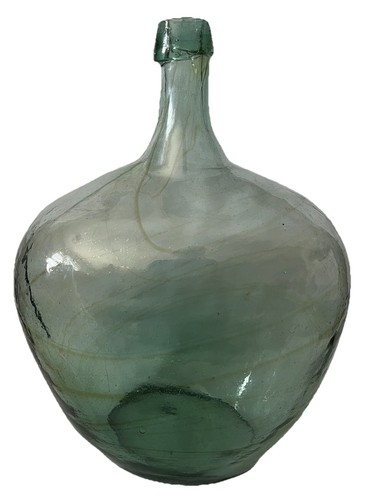 Antique blue green glass - antique, blue-green