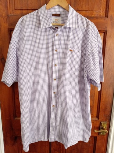 Bonart check shirt mens size - shirt,