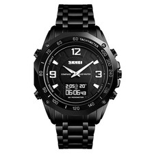 Dual Time Watch Pedometer