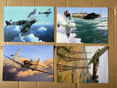 Four raf spitfire fighter - 4,