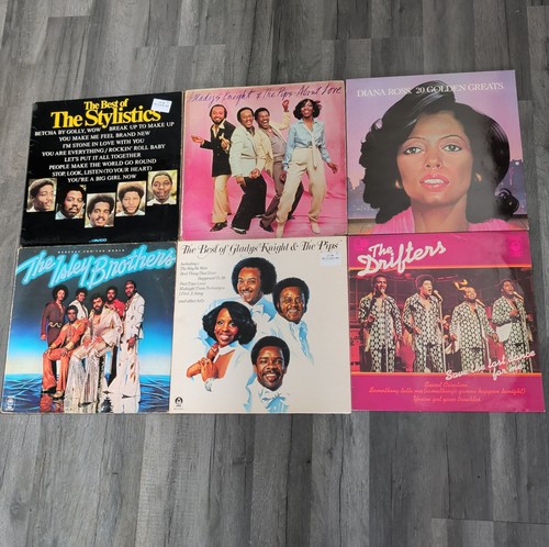 Soul motown vinyl lps - 6,