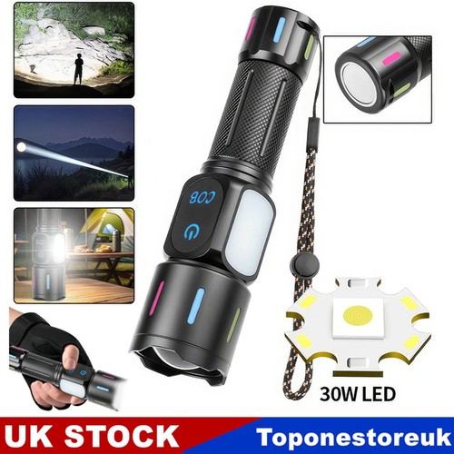 Led magnetic flashlight - led,