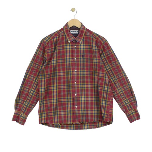 Barbour flannel plaid shirt - barbour,
