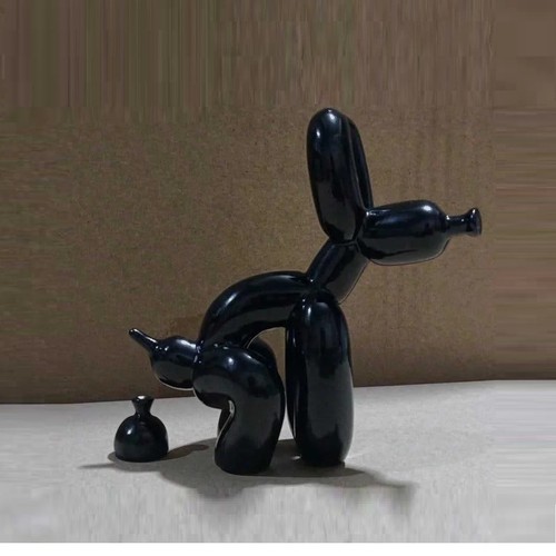 Modern balloon dog - dog, statue