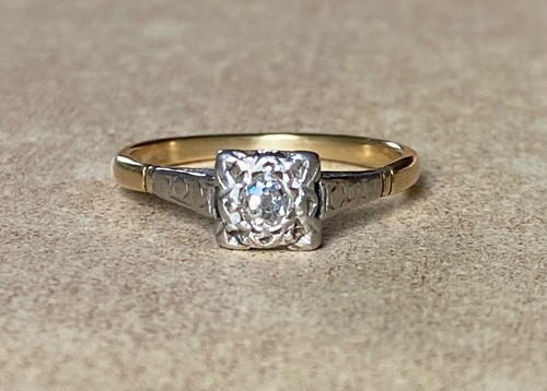 Art deco 18ct gold - art, platinum