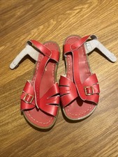 Red Saltwater Sandals Uk4