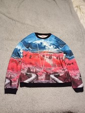 Ted Baker Road to Nowhere Louize Sweatshirt Mens XS Multicoloured Long Sleeve