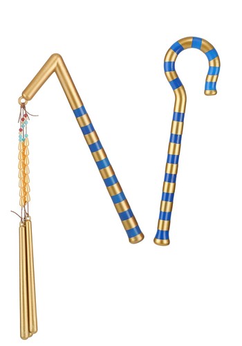 Egyptian crook flail - &,
