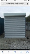 Galvanised roller shutter
