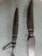 Antique Horn Handled Meat