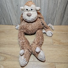 Jellycat Bunglie Junglie Monkey Chimp Ape Soft Toy Plush 17 Inches Long Brown