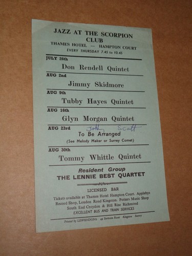 Tubby hayes quintet don - tubby, quintet/don