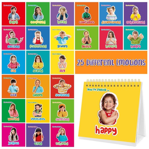 Emotions flip chart - chart, 25