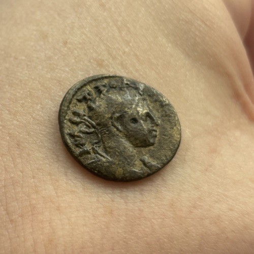 Ancient roman bronze - ancient, coin