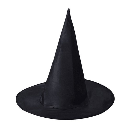 Halloween hat black - black, oxford