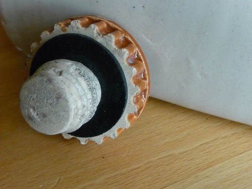 Stone hot water bottle washer - stone,