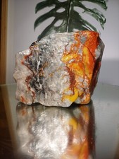 2.42kg 3 Colours Raw crystal Rock freeform Minerals Red Yellow 