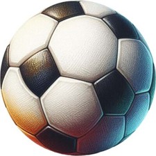 Colour Football Sports Ball Wall Art Bedroom Nursery Decor Vinyl Sticker Decal