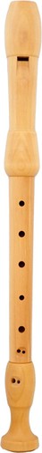 Wooden treble recorder - wooden,