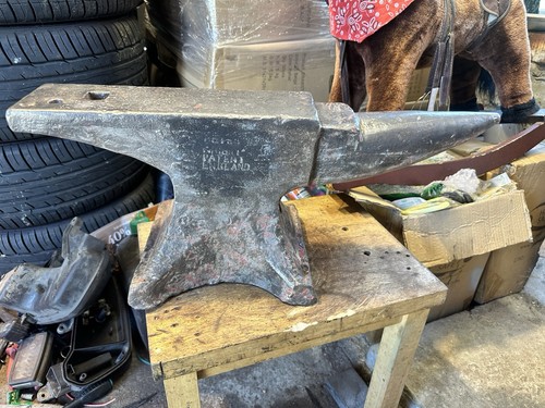 Large antique anvil peter - antique,