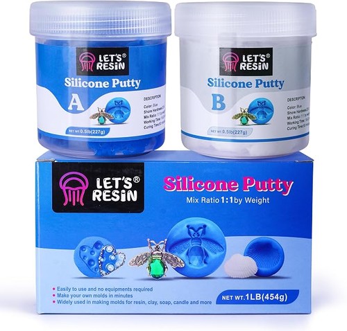 Let resin silicone putty - resin,